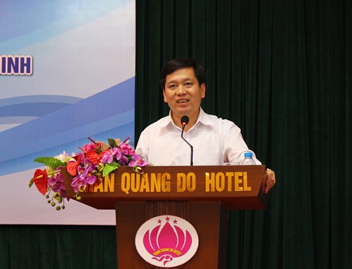 Đồng chí Nguyễn Long Hải - kết luận hội nghị